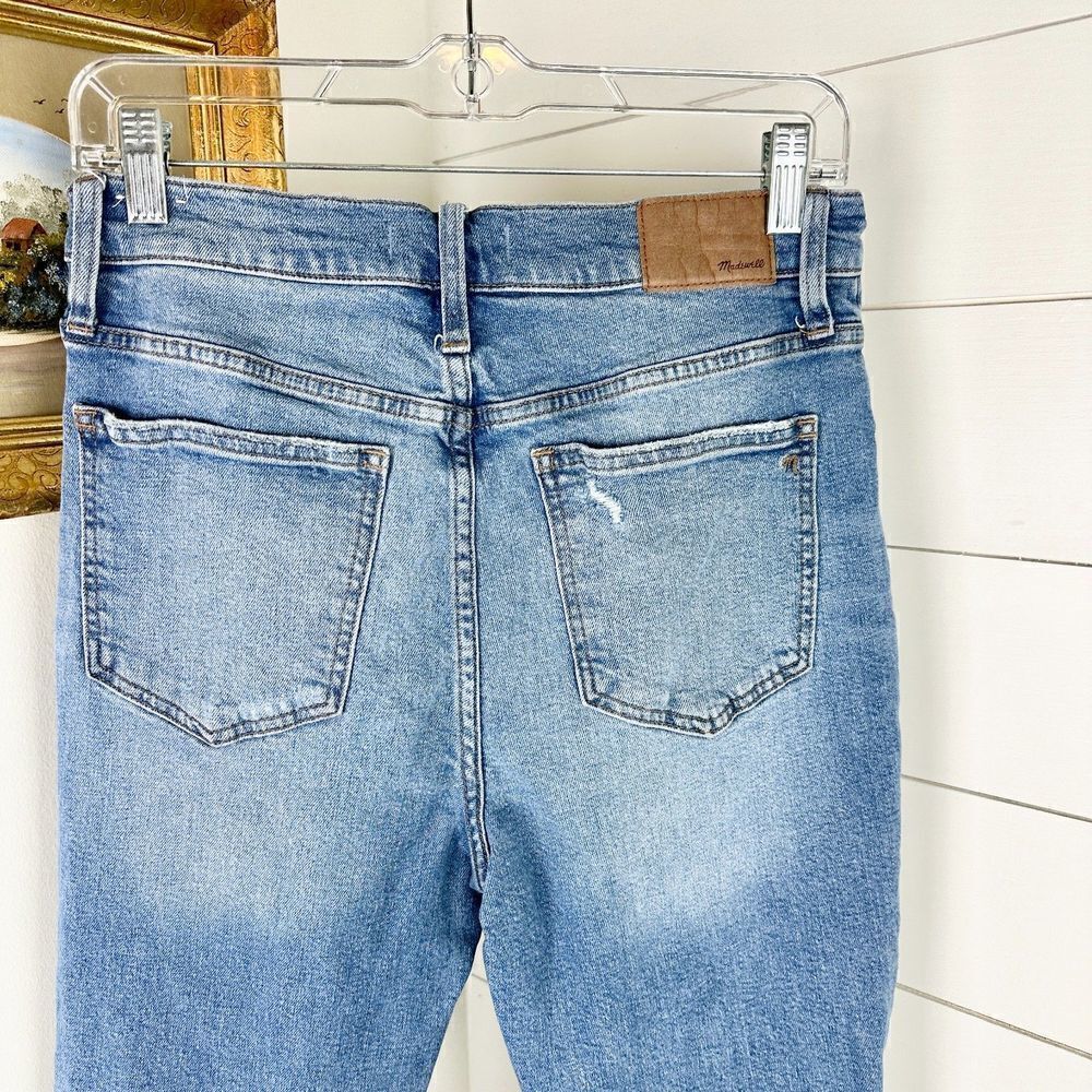 Madewell The Perfect Vintage Jean in Denman Wash Size 28 Distressed - Picture 9 of 10